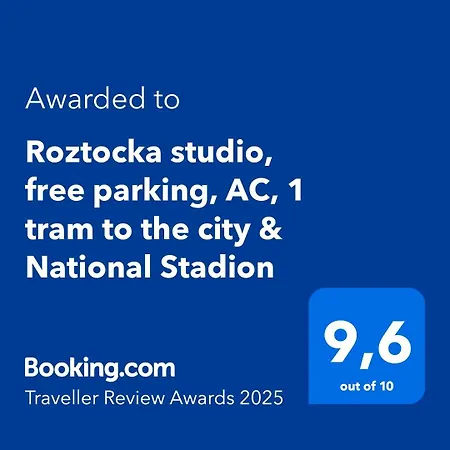 Roztocka Studio, Free Parking, Ac, 1 Tram To The & Pge National Stadion By Cosmo Spirit Apartamento Varsóvia